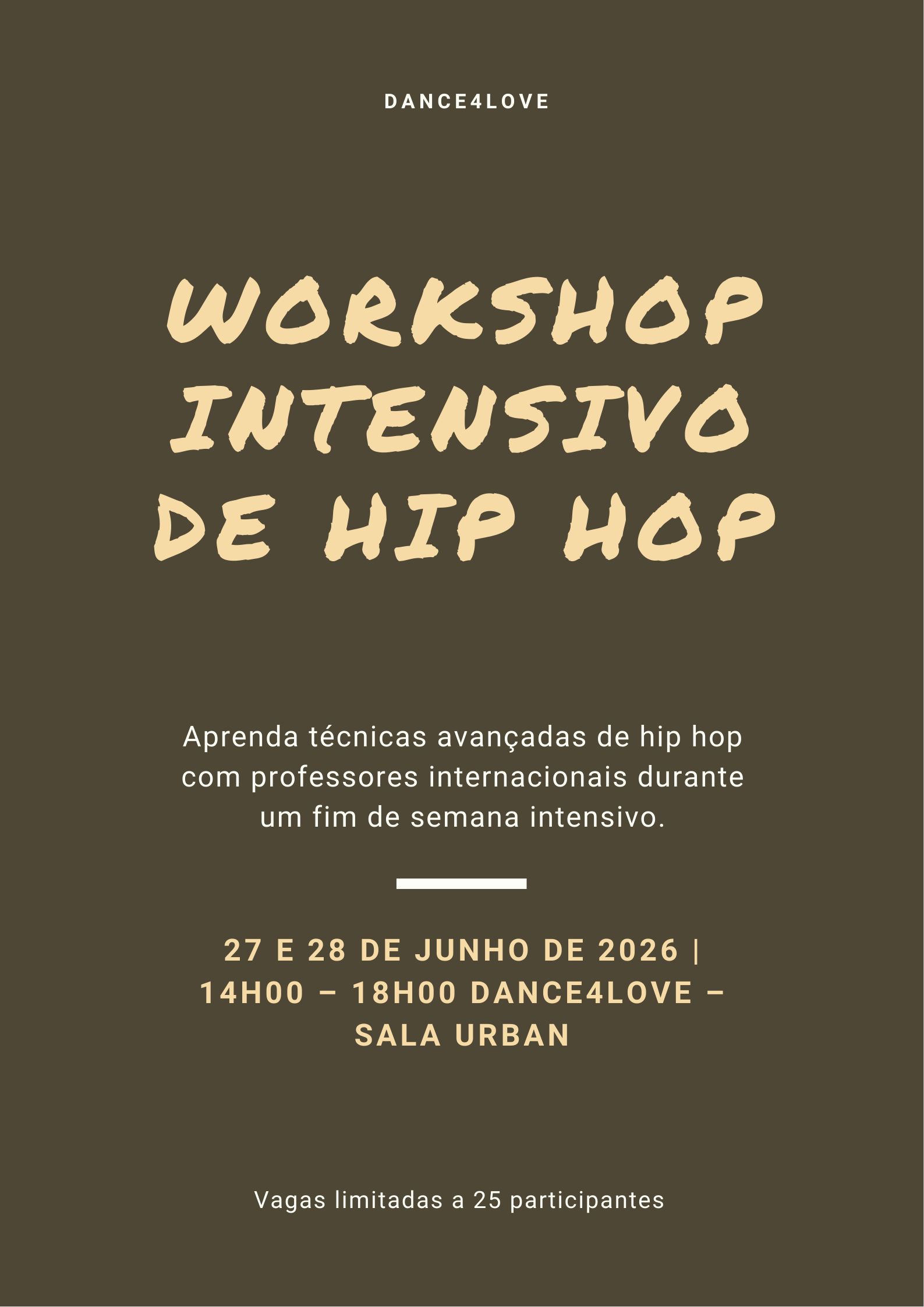 Workshop de Hip Hop